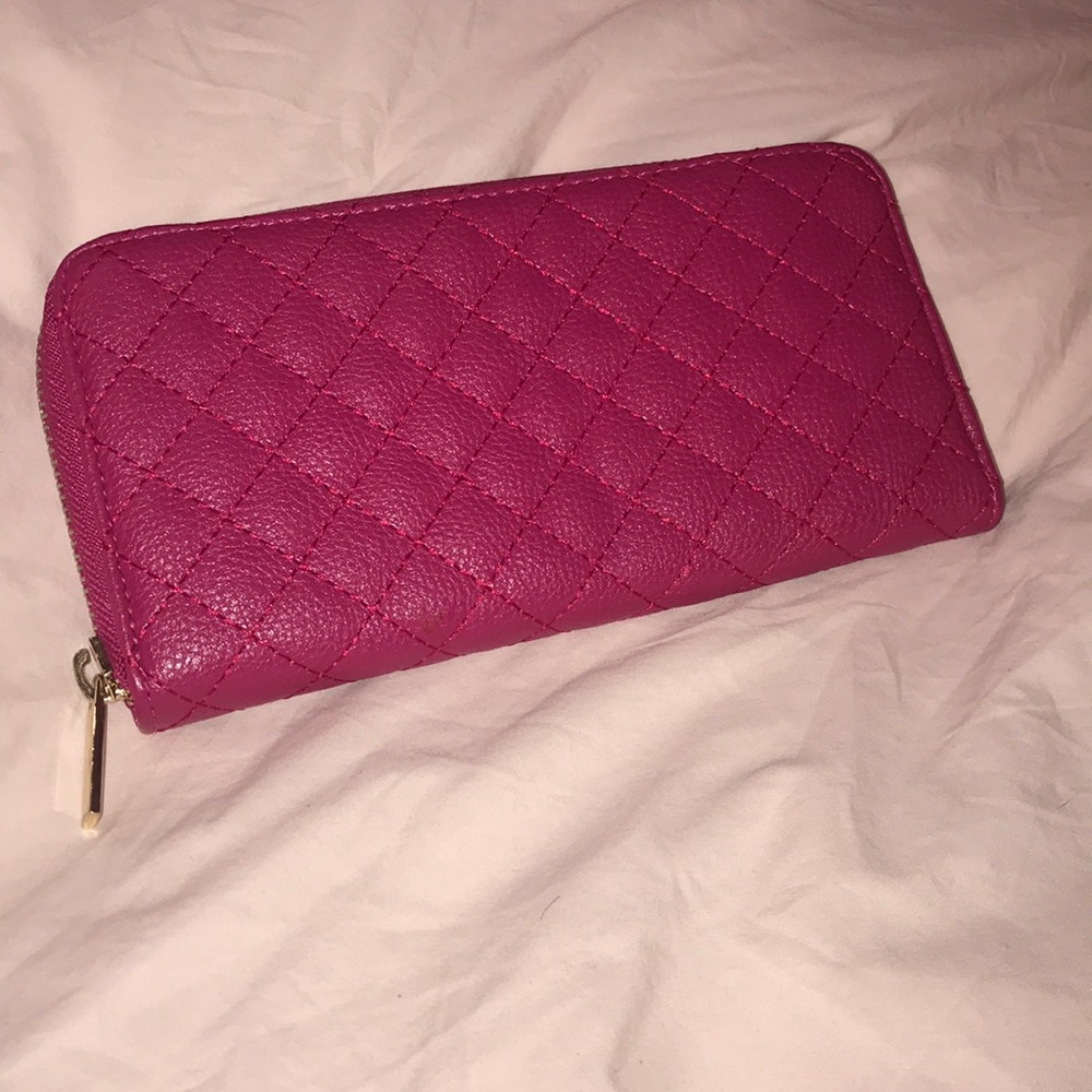 Pink wallet